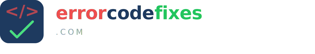 Industrial Error Code Fixes